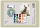 Delcampe - Great Britain (UK) New 2024 ,Stamp On Stamp, Lion,Queen,Butterfly,Flower,Music,Architecture, Set Of 10, Postcards (**) - Ungebraucht