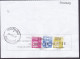 Denmark Regning Manglende Porto Bill TAXE Postage Due Yugoslavia Line Cds. LIND POSTKONTOR 1994 Postsag 3-Colour Frankin - Storia Postale
