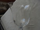 Delcampe - Ancien - Grand Verre Photophore Sur Pied En Verre - Glas & Kristal
