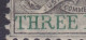 Delcampe - British South Africa Company 1892/94 Mi. 18, 3 Penny Grau/grün Wappen ERROR Variety In  'R' In THREE, MH* (3 Scans) - Ohne Zuordnung