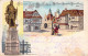 Berlin - Mehrbild Litho Gewerbeausstellung 1896 Gel.1896 AKS - Neukoelln