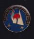 A23- SPORT - ANCIEN  INSIGNE  BROCHE - FEDERATION FRANCAISE DE VOILE - BERAUDY - AMBERT - COQ - 2 SCANS - Sonstige & Ohne Zuordnung