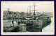 Ref 1641 - 1905 Peacock Postcard - Treen Squared Circle Postmark - View Of Penzance Harbour & Ships Cornwall - Briefe U. Dokumente