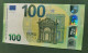 100 EURO SPAIN 2019  DRAGHI V002F3 VA SC UNCIRCULATED  PERFECT - 100 Euro