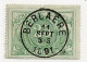 D083   BERLAERE   POSTSTEMPEL  OP SPOORWEGZEGEL N°10 - Used