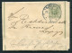 Denmark 5ore Stationery Wrapper Copenhagen - Leipzig Germany - Lettres & Documents