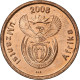 Afrique Du Sud, 5 Cents, 2008, Pretoria, Cuivre Plaqué Acier, SUP+, KM:440 - South Africa