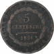 Italie, Carlo Felice, 5 Centesimi, 1826, Turin, Cuivre, TB+ - Emilie
