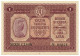 1 LIRA CASSA VENETA DEI PRESTITI OCCUPAZIONE AUSTRIACA 02/01/1918 SUP+ - Austrian Occupation Of Venezia