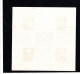 1946, Goethe Block , Block 3 Ungezähnt , Passender  Stp. " WEIMAR 30.3.46 "16.4.46 " , Mi. 80,-+ #111 - Afgestempeld