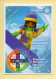 Carte Playmobil N° 92 / Snowboard / Pia / Le Monde Du Sport / Carrefour Market - Otros & Sin Clasificación