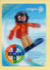 Carte Playmobil N° 91 / 3D / Snowboard / Milo / Le Monde Du Sport / Carrefour Market - Other & Unclassified