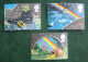 See Pictures Grussmarken Greetings Bird Rainbow 1991 Used Gebruikt Oblitere ENGLAND GRANDE-BRETAGNE GB GREAT BRITAIN - Usados