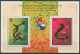 Hongkong 2001 Ausstellungseröffnung Drache Schlange Block 87 Postfrisch (SG29324) - Blocks & Kleinbögen