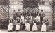 R27-47) TONNEINS - CARTE PHOTO GIROU - FETE D ' ECOLE  - 1906 - BALLET  HOLLANDAIS  - ( 3 SCANS ) - Tonneins
