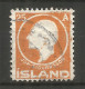 Iceland 1911 , Used Stamp Michel # 68 - Usados