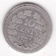 Pays Bas 10 Cents 1927 Wilhelmina, En Argent , KM# 163 - 10 Cent