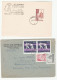 BOXING  2 Diff  1969 Poland COVERS  Match Event And Multi Stamps  Cover Sport - Boxing