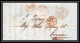 36022 1851 Liverpool England Port Payé PAID Cognac Charente Marque Postale Maritime Cover Schiffspost Lettre LAC - Marques D'entrées