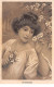 Illustrateur - N°73406 - Genre Mucha - Printemps - Jeune Femme Cueillant Des Fleurs D'un Arbre - Mucha, Alphonse