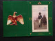 Carte Postale Semi Moderne - Napoléon - Double Carte - Impression Sur Parchemin - Figuren