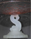 Delcampe - -BELLE COUPE/PIED CRISTAL BACCARAT PIED DAUPHIN COUPE ROSE Mod. Renaissance  E - Vidrio & Cristal