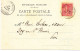 FRANCE.1905.VARIETE PIQUAGE. 15C ROSE "SEMEUSE LIGNEE". - Lettres & Documents