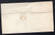 1861, 1 Gr, Vertical Pair, Fair Cut, On Folded Cover From MASSAFRA For Lecce - Naples