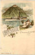 Gruss Von Der Mosel - Litho - Saarburg