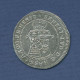 Hessen-Darmstadt 10 Kreuzer 1733 G K, Ernst Ludwig, Sehr Schön (m3805) - Small Coins & Other Subdivisions
