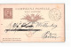 16195 01  CARTOLINA POSTALE SAN GIORGIO DI NOGARO X  PADOVA  1887 - Stamped Stationery