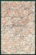 Caltanissetta Sommatino Cartina Geografica Mappa 14 Cartolina RT2497 - Caltanissetta