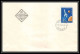 11692/ Espace (space) Lettre (cover) Lunik 1 Fdc 28/2/1959 Bulgarie (Bulgaria) + Non Dentelé (imperforate)  - Europa