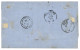 GALLIPOLI : 1869 20c (n°29) + 40c (n°31) Pd Obl. GC 5086 + GALLIPOLI TURQUIE Sur Lettre Pour GENES (ITALIE). Bureau RARE - 1849-1876: Classic Period