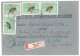 CIP 19 - 306-a Ministerul Afacerilor Interna, Rm. VALCEA - REGISTERED Cover - Used - 1968 - Brieven En Documenten