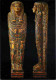 Art - Antiquités - Egypte - Sarcophage égyptien En Bois Contenant La Momie D'une Femme - Ir Bastet Oudja En Nefou - Musé - Antike