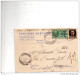 1943 CARTOLINA  ESPRESSA INTESTATA PENSIONE MERAVIGLIA MILANO  CON ANNULLO MILANO  + FIRENZE - Express Mail