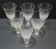 -6 VERRES A EAU CRISTAL LOUIS PHILIPPE XIXe CATON SAINT LOUIS Déco TABLE     E - Glas & Kristal