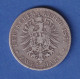 Dt. Kaiserreich Hamburg Silbermünze Stadtwappen 2 Mark 1877 J - Altri & Non Classificati