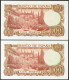 100 Pesetas. 17 De Noviembre De 1970. Pareja Correlativa. Sin Serie. (Edifil 20 - Altri & Non Classificati