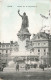 FRANCE - Paris - Vue Sur La Statue De La République - Animé - Vue Générale - Carte Postale Ancienne - Statues