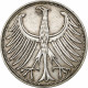 République Fédérale Allemande, 5 Mark, 1951, Stuttgart, Argent, SUP, KM:112.1 - 5 Marchi