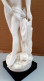 Statua Di Donna In Polvere Di Marmo. Altezza Cm. 30 Vintage In Buone Condizioni - Pierres & Marbres