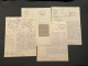 Delcampe - Dossier Met Originele Briefwisseling Periode 1879-1912 Betreffende De Chemin De Fer Du Nord / Nord-Belge - Documents & Fragments