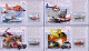 2006 Les Bateaux De Pompiers - Complet-volledig 5 Blocs - Neufs