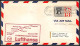 12471 Lh490 / 492 Inaugural Service Lufthansa Kingston Jamaica 11/1/1966 Premier Vol First Flight Lettre Airmail Cover - 3c. 1961-... Storia Postale