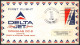 12343 Am 8 Royal Service 18/9/1959 New York Premier Vol First Delta Jet Flight Lettre Airmail Cover Usa Aviation - 2c. 1941-1960 Lettres