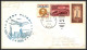 12316 Fam 27 New York Paris Roma 3/12/1959 Premier Vol First Flight Lettre Airmail Cover Usa Aviation - 2c. 1941-1960 Lettres