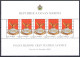 2003 San Marino, Foglietto La Fenice, 5 Valori Nuovo, BF 82 - MNH** - Blocks & Kleinbögen