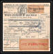 25157 Bulletin D'expédition France Colis Postaux Fiscal SNCF NORD 19/5/1943 POUR Zollamt Göppingen Allemagne (germany) - Briefe U. Dokumente